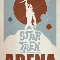 Four New TOS Retro Art Prints Now Available