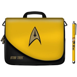 Star Trek - Tablet Storage Case and Stylus - Command Yellow