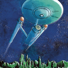 U.S.S Enterprise Print From Bye Bye Robot