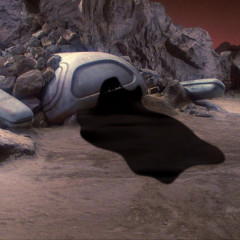 Skin of Evil, TNG S1 E 23 Review, The Battle Bridge