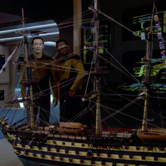 Elementary, Dear Data, TNG S2 E3 Review, The Battle Bridge