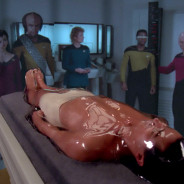 Unnatural Selection, TNG S2 E7 Review, The Battle Bridge
