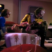 Reunion, TNG S4 E07 Review, The Battle Bridge