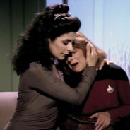 The Loss, TNG S4 E10 Review, The Battle Bridge