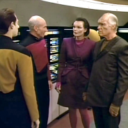 First Contact, TNG S4 E15 Review, The Battle Bridge