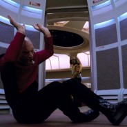 Night Terrors, TNG S4 E17 Review, The Battle Bridge