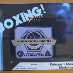 Fanattik Star Trek Kobayashi Maru Medallion Unboxing and Review